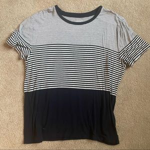Abercrombie striped tee